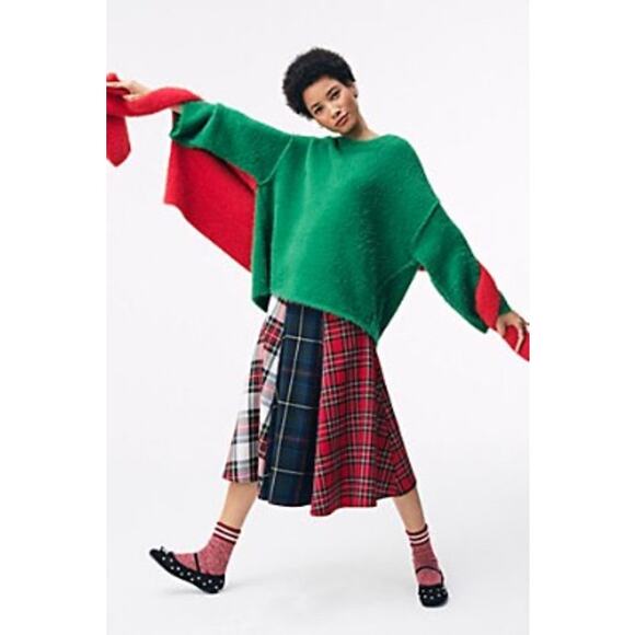 Free People Harrison Bunny Crew - LG - NWOT - Picture 1 of 13